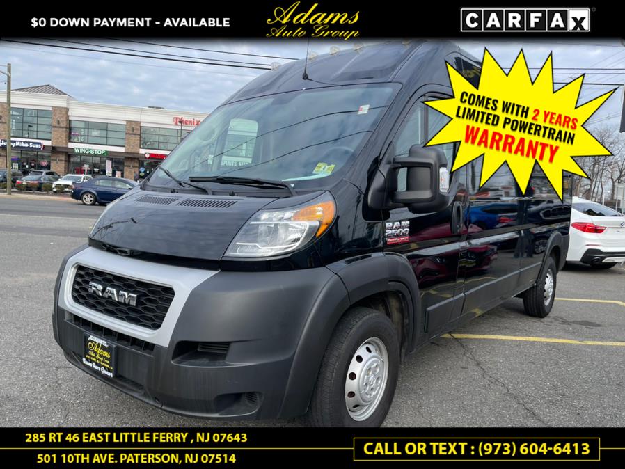 Used 2021 Ram ProMaster Cargo Van in Paterson, New Jersey | Adams Auto Group. Paterson, New Jersey