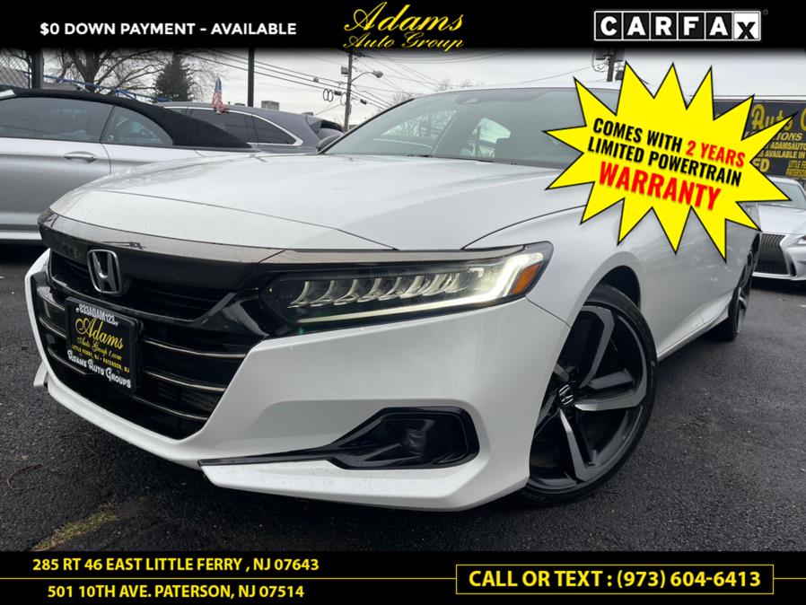 Used 2021 Honda Accord Sedan in Paterson, New Jersey | Adams Auto Group. Paterson, New Jersey