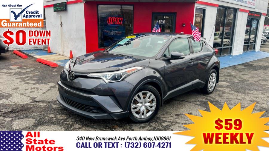 2019 Toyota C-HR XLE FWD (Natl), available for sale in Perth Amboy, New Jersey | All State Motor Inc. Perth Amboy, New Jersey