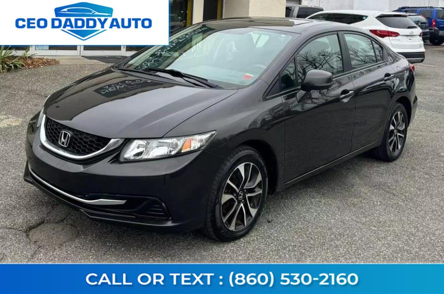 2013 Honda Civic Sdn 4dr Auto EX, available for sale in Online only, Connecticut | CEO DADDY AUTO. Online only, Connecticut