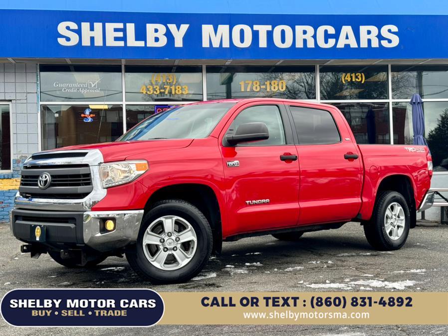 2014 Toyota Tundra 4WD Truck CrewMax 5.7L V8 6-Spd AT SR5 (Natl), available for sale in Springfield, Massachusetts | Shelby Motor Cars. Springfield, Massachusetts