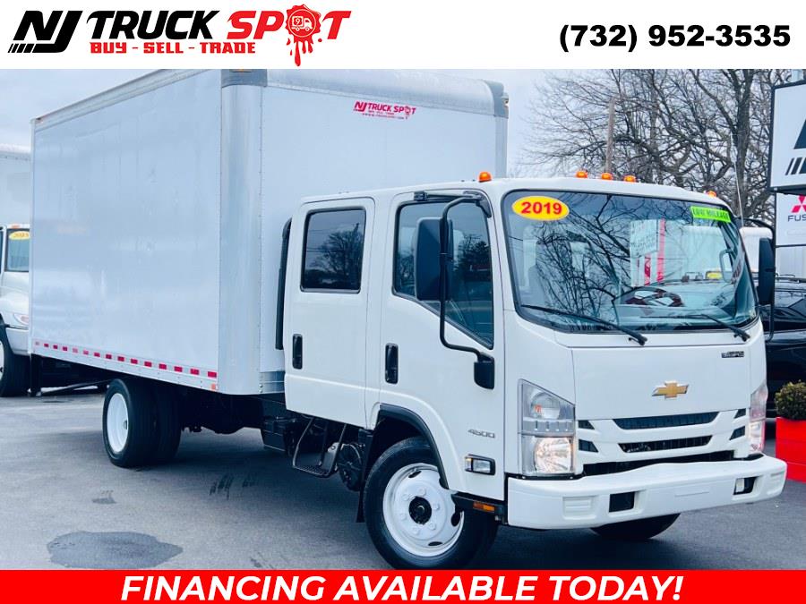 2019 CHEVROLET 4500 LCF Gas 16 FEET DRY BOX + CREW CAB + NO CDL  176", available for sale in South Amboy, New Jersey | NJ Truck Spot. South Amboy, New Jersey