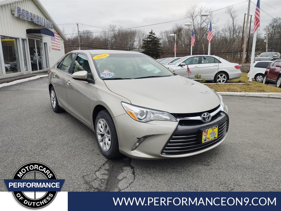 2016 Toyota Camry 4dr Sdn I4 Auto LE (Natl), available for sale in Wappingers Falls, New York | Performance Motor Cars. Wappingers Falls, New York