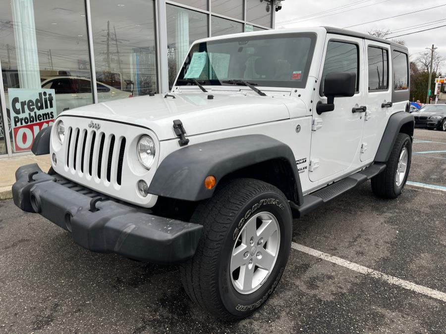 2017 Jeep Wrangler Unlimited Sport. CLEAN CARFAX! 1 OWNER!, available for sale in Elmont, New York | Sunrise of Elmont. Elmont, New York 2017 Jeep Wrangler Unlimited Sport. CLEAN CARFAX! 1 OWNER!, available for sale in Elmont, New York | Sunrise of Elmont. Elmont, New York