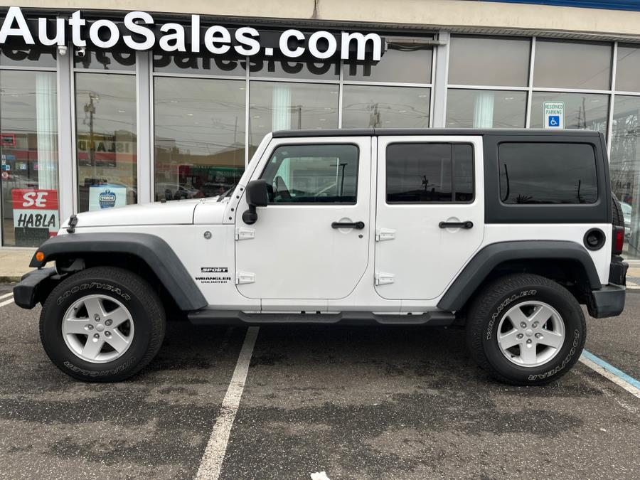 2017 Jeep Wrangler Unlimited Sport. CLEAN CARFAX! 1 OWNER!, available for sale in Elmont, New York | Sunrise of Elmont. Elmont, New York 2017 Jeep Wrangler Unlimited Sport. CLEAN CARFAX! 1 OWNER!, available for sale in Elmont, New York | Sunrise of Elmont. Elmont, New York
