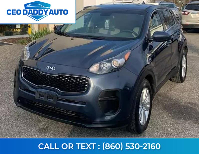2017 Kia Sportage LX FWD, available for sale in Online only, Connecticut | CEO DADDY AUTO. Online only, Connecticut