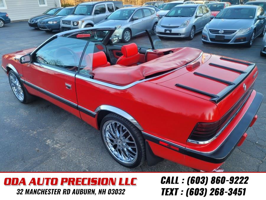 1990 Chrysler Lebaron 2dr Convertible GT, available for sale in Auburn, New Hampshire | ODA Auto Precision LLC. Auburn, New Hampshire 1990 Chrysler Lebaron 2dr Convertible GT, available for sale in Auburn, New Hampshire | ODA Auto Precision LLC. Auburn, New Hampshire