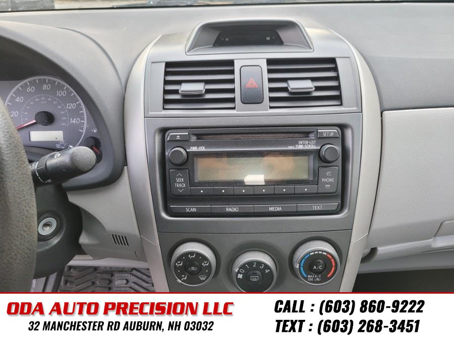 2012 Toyota Corolla 4dr Sdn Auto LE, available for sale in Auburn, New Hampshire | ODA Auto Precision LLC. Auburn, New Hampshire 2012 Toyota Corolla 4dr Sdn Auto LE, available for sale in Auburn, New Hampshire | ODA Auto Precision LLC. Auburn, New Hampshire