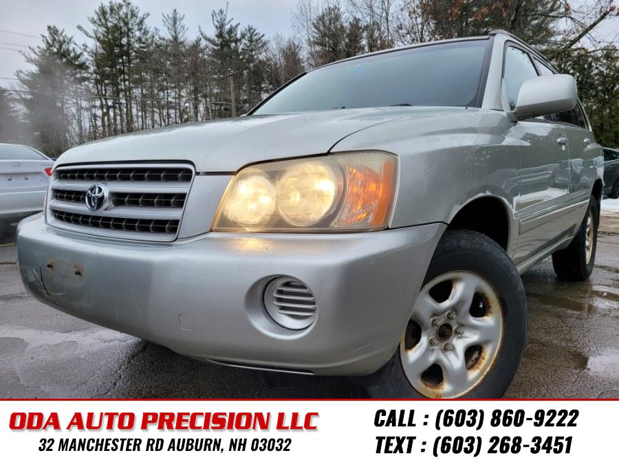 2003 Toyota Highlander 4dr 4-Cyl 4WD (Natl), available for sale in Auburn, New Hampshire | ODA Auto Precision LLC. Auburn, New Hampshire 2003 Toyota Highlander 4dr 4-Cyl 4WD (Natl), available for sale in Auburn, New Hampshire | ODA Auto Precision LLC. Auburn, New Hampshire