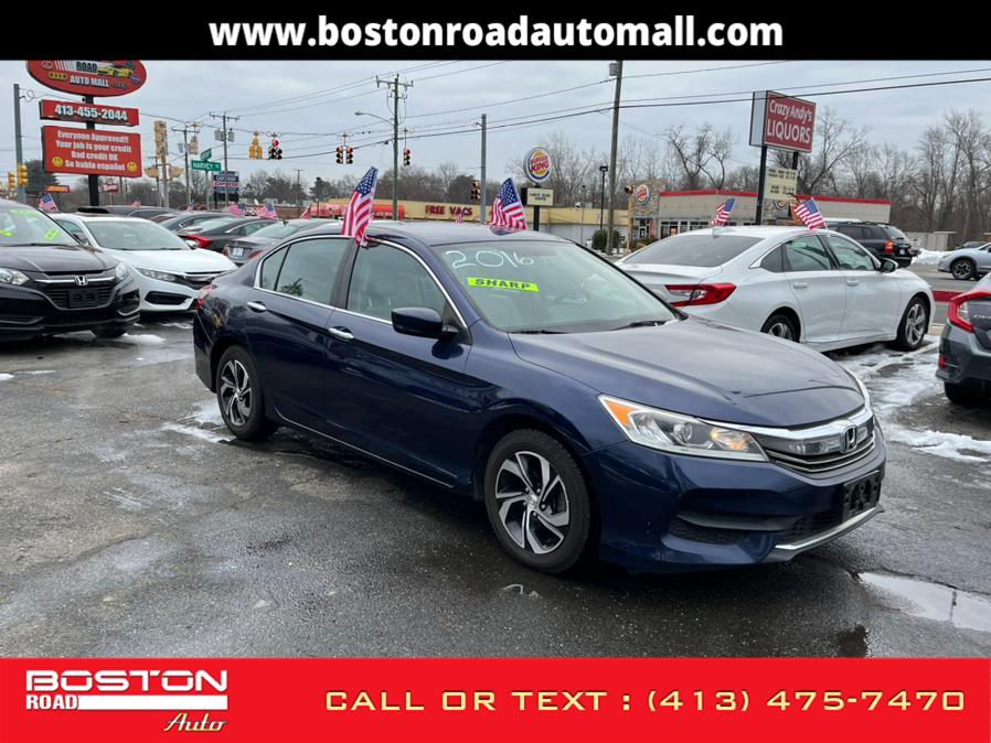 Used 2016 Honda Accord Sedan in Springfield, Massachusetts | Boston Road Auto. Springfield, Massachusetts