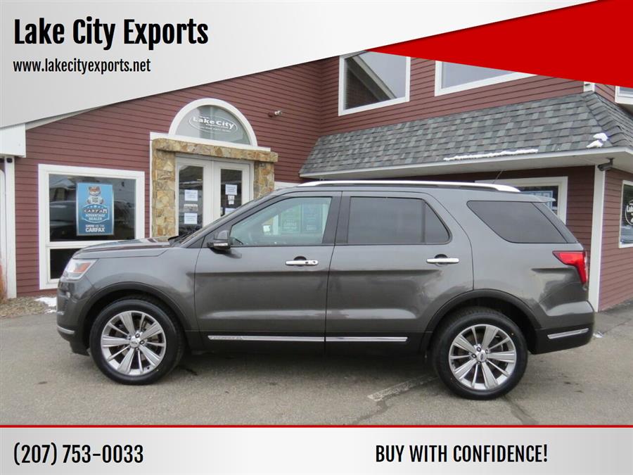 2018 Ford Explorer Limited AWD 4dr SUV, available for sale in Auburn, Maine | Lake City Exports Inc. Auburn, Maine