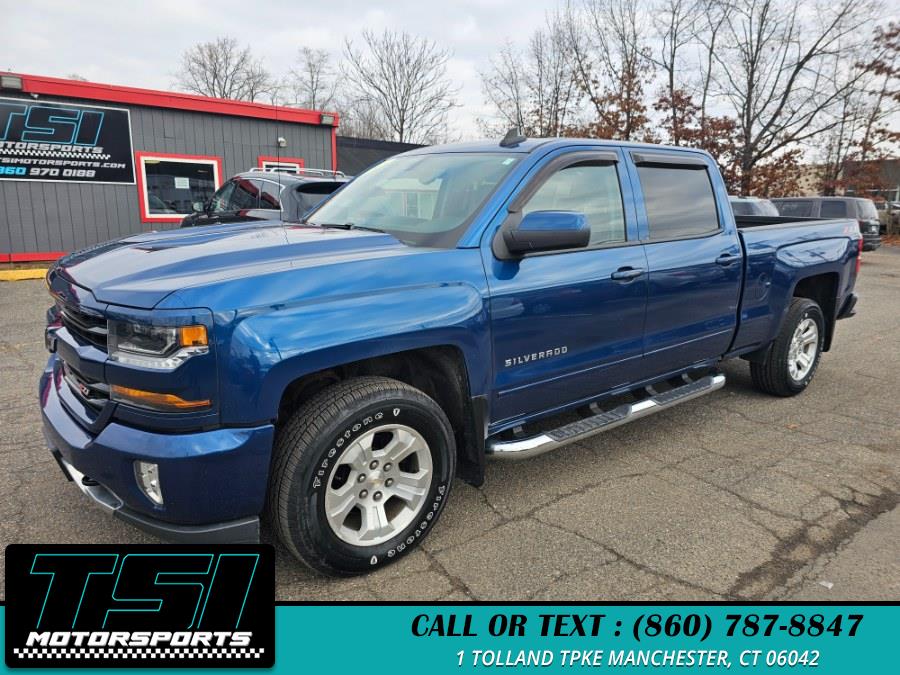2018 Chevrolet Silverado 1500 4WD Crew Cab 143.5" LT w/1LT, available for sale in Manchester, Connecticut | TSI Motorsports. Manchester, Connecticut