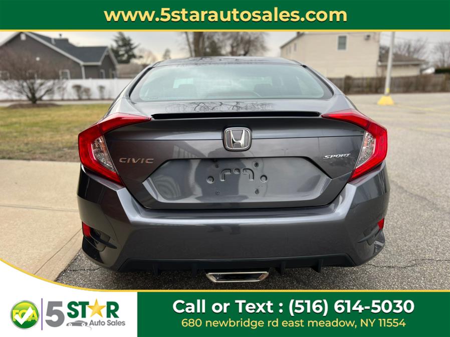 2020 Honda Civic Sedan Sport CVT, available for sale in East Meadow, New York | 5 Star Auto Sales Inc. East Meadow, New York 2020 Honda Civic Sedan Sport CVT, available for sale in East Meadow, New York | 5 Star Auto Sales Inc. East Meadow, New York