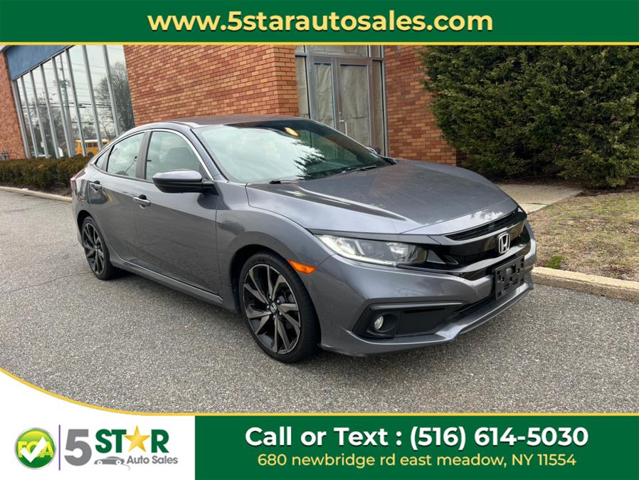 2020 Honda Civic Sedan Sport CVT, available for sale in East Meadow, New York | 5 Star Auto Sales Inc. East Meadow, New York 2020 Honda Civic Sedan Sport CVT, available for sale in East Meadow, New York | 5 Star Auto Sales Inc. East Meadow, New York