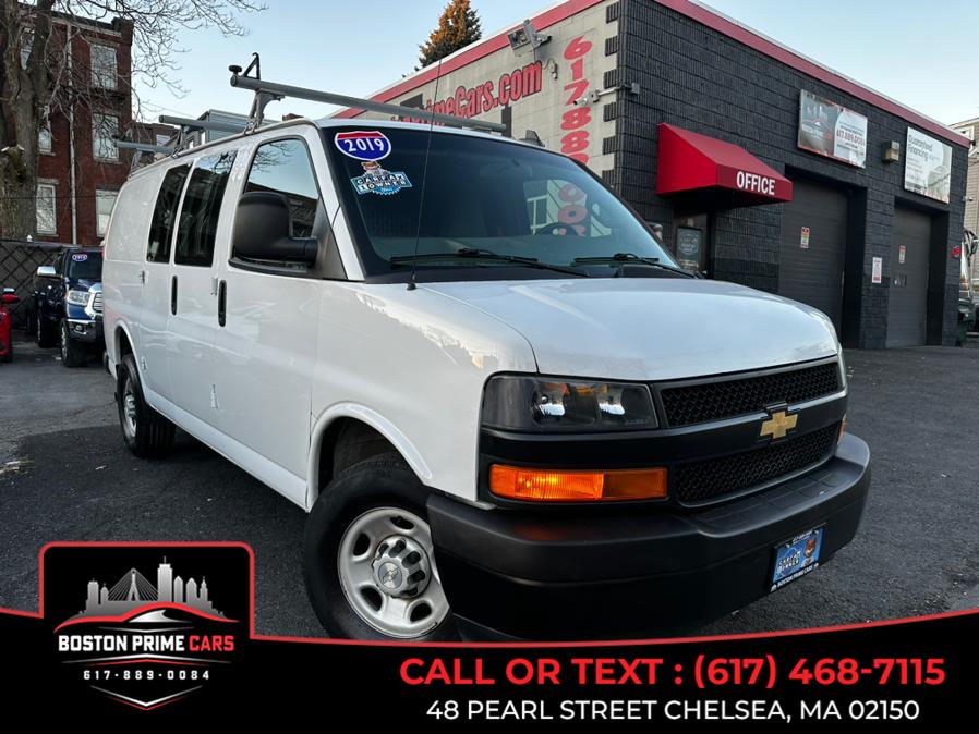 Used 2019 Chevrolet Express Cargo Van in Chelsea, Massachusetts | Boston Prime Cars Inc. Chelsea, Massachusetts