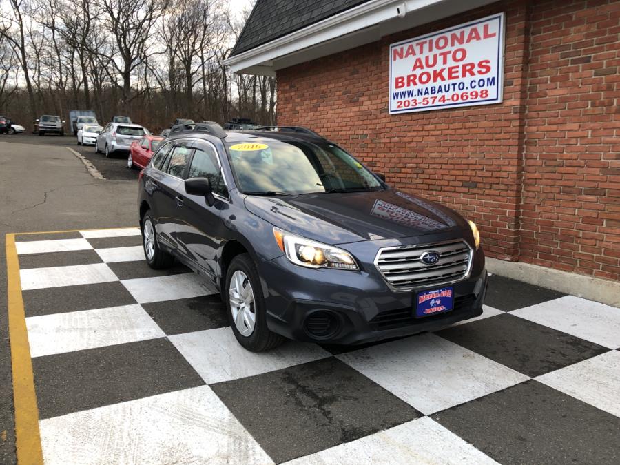 2016 Subaru Outback 4dr Wgn 2.5i PZEV, available for sale in Waterbury, Connecticut | National Auto Brokers, Inc.. Waterbury, Connecticut