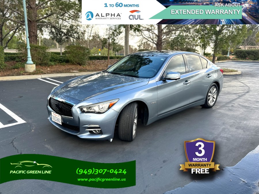 2014 INFINITI Q50 4dr Sdn Hybrid Sport RWD, available for sale in Lake Forest, California | Pacific Green Line. Lake Forest, California