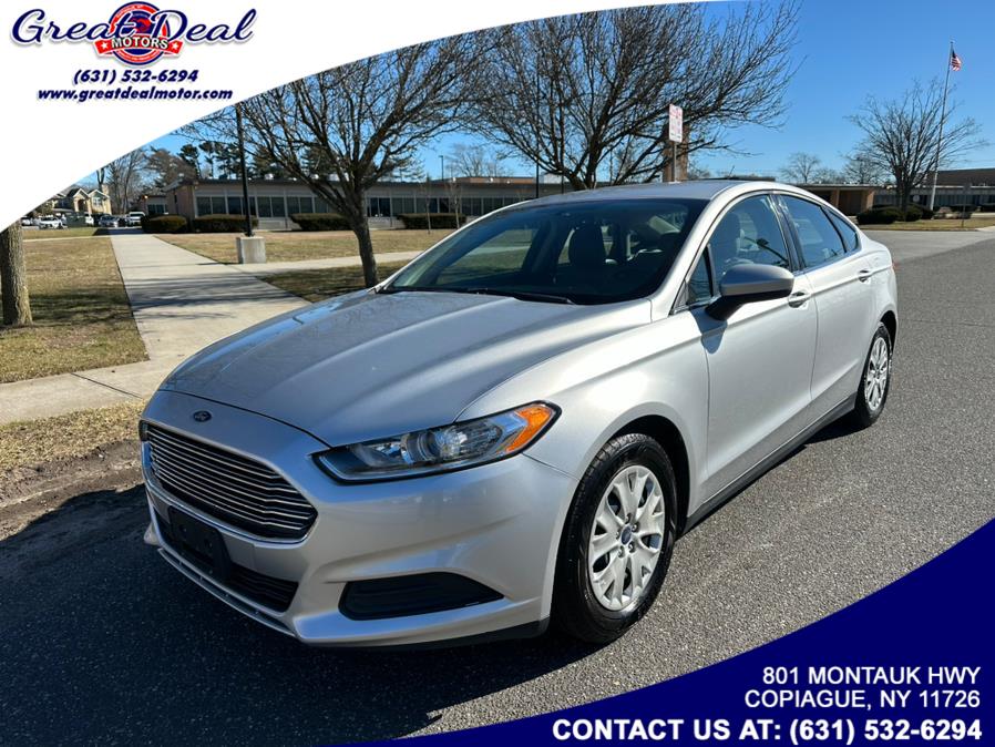 2013 Ford Fusion 4dr Sdn S FWD, available for sale in Copiague, New York | Great Deal Motors. Copiague, New York