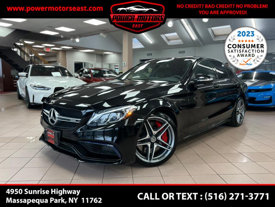 2015 Mercedes-Benz C-Class 4dr Sdn AMG C 63 S RWD, available for sale in Massapequa Park, New York | Power Motors East. Massapequa Park, New York