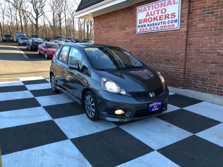 2013 Honda Fit 5dr HB Auto Sport, available for sale in Waterbury, Connecticut | National Auto Brokers, Inc.. Waterbury, Connecticut