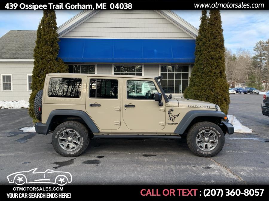 Used 2017 Jeep Wrangler Unlimited in Gorham, Maine | Ossipee Trail Motor Sales. Gorham, Maine