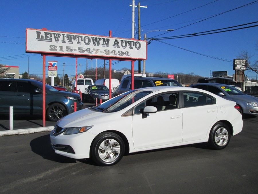 2014 Honda Civic Sedan 4dr CVT LX, available for sale in Levittown, Pennsylvania | Levittown Auto. Levittown, Pennsylvania