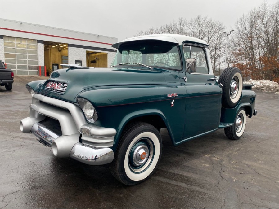 1955 GMC 1/2 Ton Step Side Reg Cab Wooden Bed, available for sale in Ortonville, Michigan | Marsh Auto Sales LLC. Ortonville, Michigan