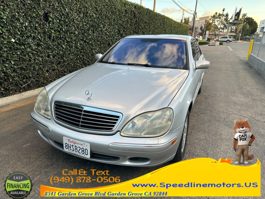 Used 2002 Mercedes-Benz S-Class in Garden Grove, California | Speedline Motors. Garden Grove, California