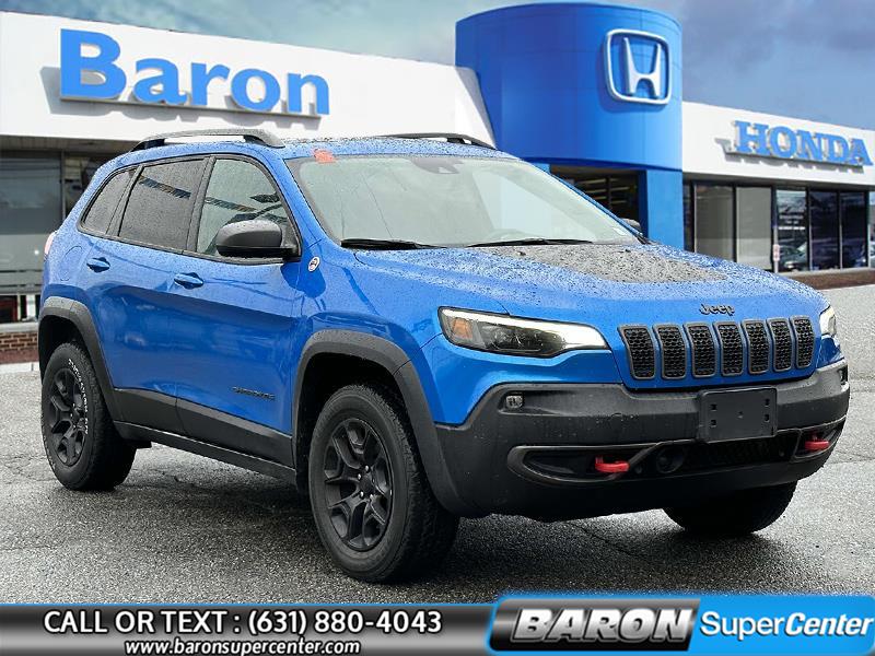 2021 Jeep Cherokee Trailhawk, available for sale in Patchogue, New York | Baron Supercenter. Patchogue, New York