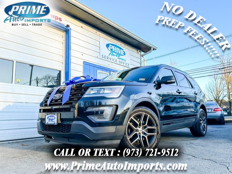 2016 Ford Explorer 4WD 4dr Sport, available for sale in Bloomingdale, New Jersey | Prime Auto Imports. Bloomingdale, New Jersey