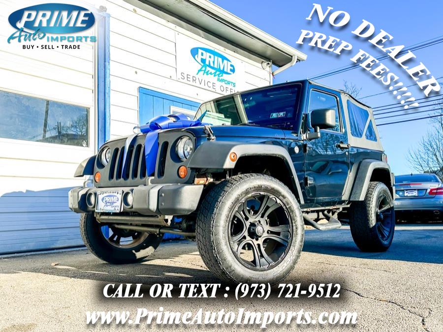 2013 Jeep Wrangler 4WD 2dr Sport, available for sale in Bloomingdale, New Jersey | Prime Auto Imports. Bloomingdale, New Jersey