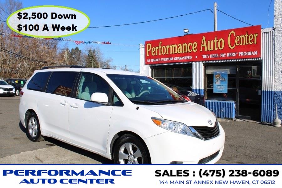 2011 Toyota Sienna 5dr 8-Pass Van V6 LE FWD, available for sale in New Haven, Connecticut | Performance Auto Sales LLC. New Haven, Connecticut