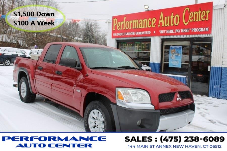 2006 Mitsubishi Raider Double Cab V6 Auto 4WD Duro Cross, available for sale in New Haven, Connecticut | Performance Auto Sales LLC. New Haven, Connecticut