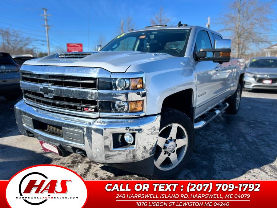 2019 Chevrolet Silverado 2500HD 4WD Crew Cab 153.7" LTZ, available for sale in Harpswell, Maine | Harpswell Auto Sales Inc. Harpswell, Maine