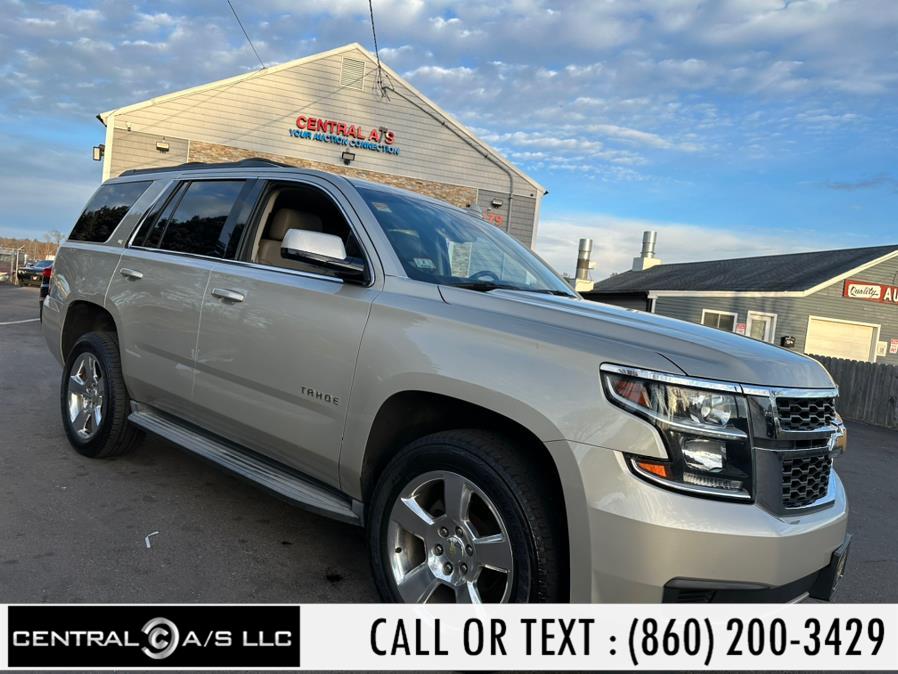 2015 Chevrolet Tahoe 4WD 4dr LT, available for sale in East Windsor, Connecticut | Central A/S LLC. East Windsor, Connecticut