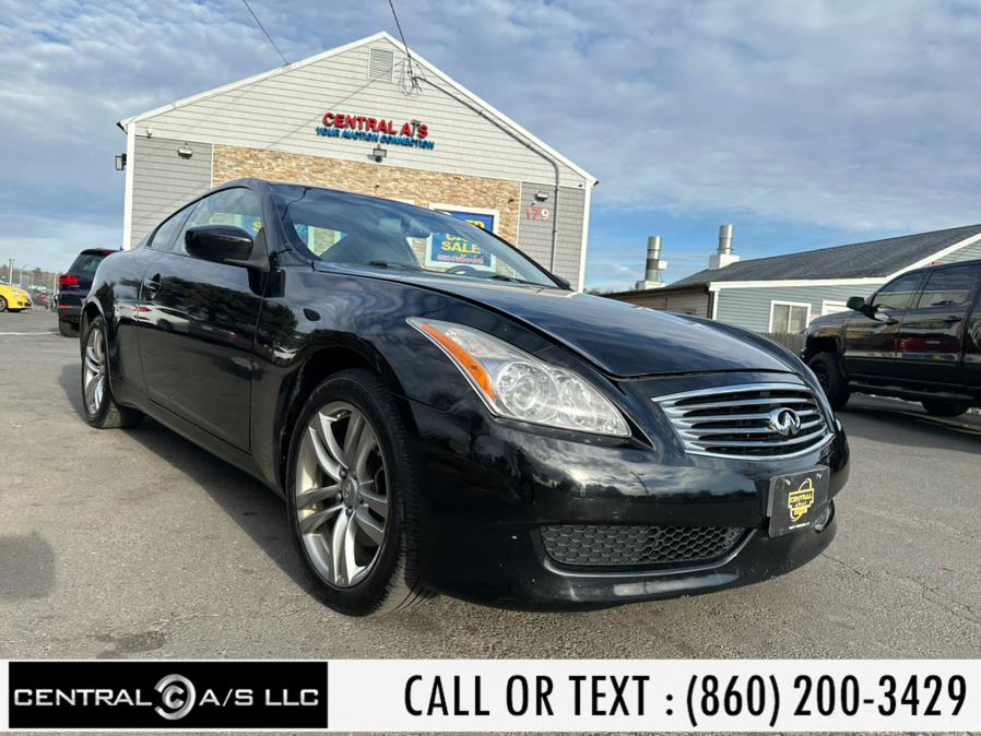 2009 Infiniti G37 Coupe 2dr x AWD, available for sale in East Windsor, Connecticut | Central A/S LLC. East Windsor, Connecticut