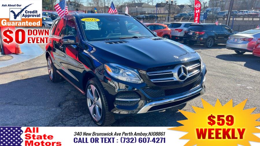 2018 Mercedes-Benz GLE GLE 350 4MATIC SUV, available for sale in Perth Amboy, New Jersey | All State Motor Inc. Perth Amboy, New Jersey 2018 Mercedes-Benz GLE GLE 350 4MATIC SUV, available for sale in Perth Amboy, New Jersey | All State Motor Inc. Perth Amboy, New Jersey
