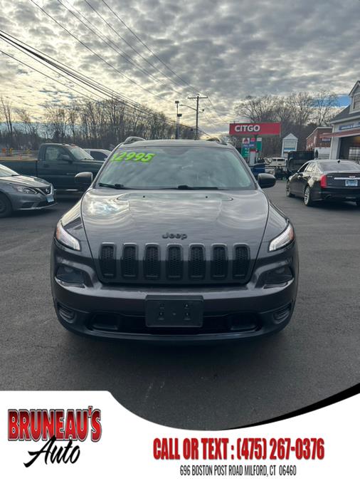 2017 Jeep Cherokee Sport 4x4, available for sale in Milford, Connecticut | Bruneau's Auto Inc. Milford, Connecticut