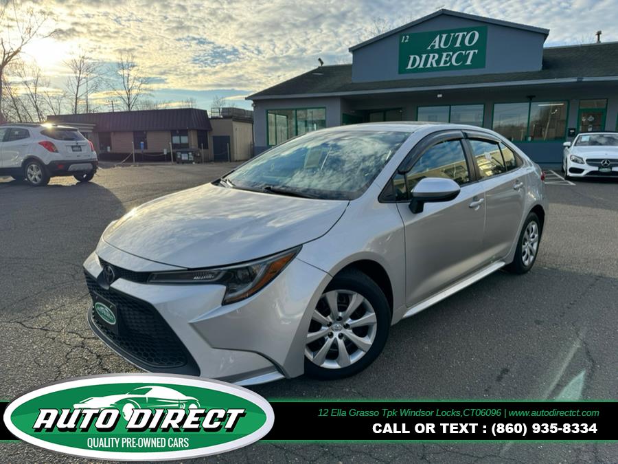 2020 Toyota Corolla LE CVT (Natl), available for sale in Windsor Locks, Connecticut | Auto Direct LLC. Windsor Locks, Connecticut