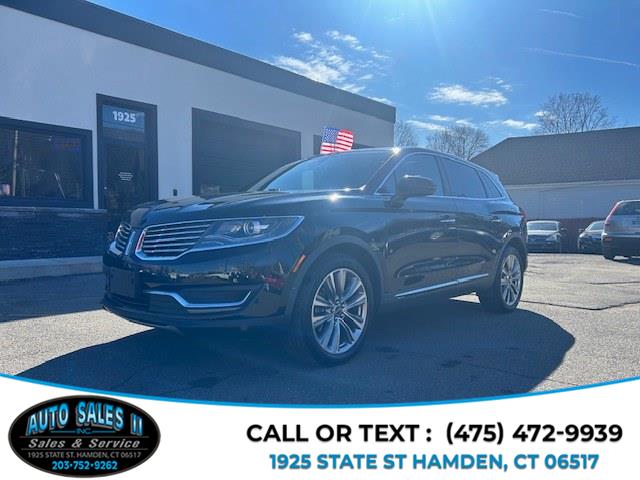 2016 Lincoln MKX AWD 4dr Reserve, available for sale in Hamden, Connecticut | Auto Sales II Inc. Hamden, Connecticut