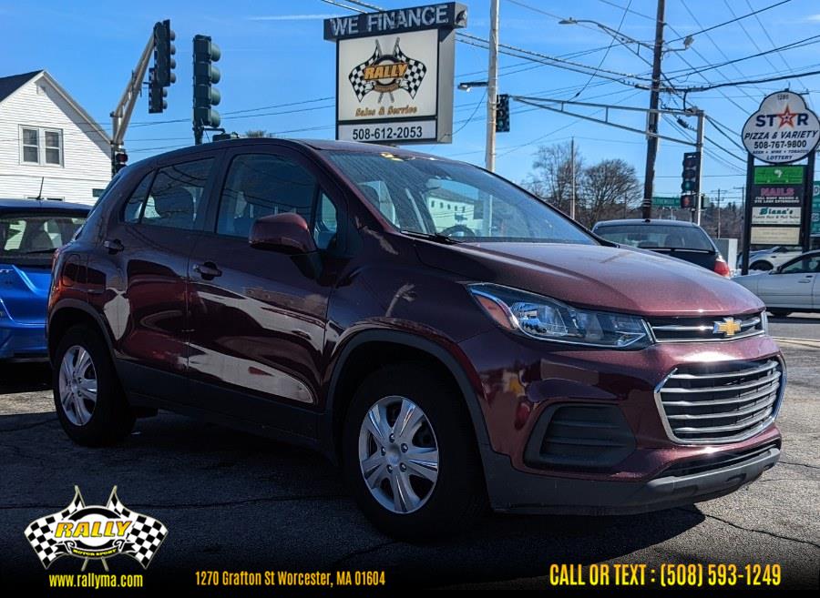 2017 Chevrolet Trax FWD 4dr LS, available for sale in Worcester, Massachusetts | Rally Motor Sports. Worcester, Massachusetts