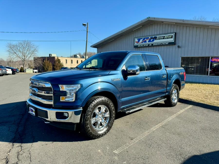 2017 Ford F-150 Lariat 4WD SuperCrew 5.5'' Box, available for sale in Berlin, Connecticut | Tru Auto Mall. Berlin, Connecticut