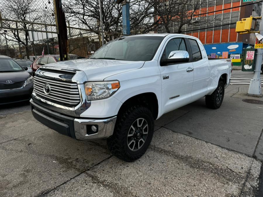2014 Toyota Tundra 4WD Truck Double Cab 5.7L FFV V8 6-Spd AT LTD (Natl), available for sale in BROOKLYN, New York | Deals on Wheels International Auto. BROOKLYN, New York