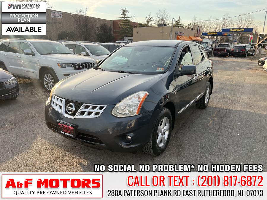 2013 Nissan Rogue AWD 4dr S, available for sale in East Rutherford, New Jersey | A&F Motors LLC. East Rutherford, New Jersey