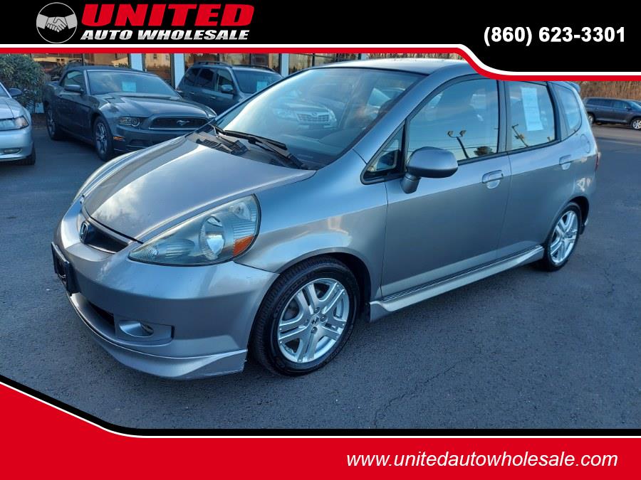 2008 Honda Fit 5dr HB Auto Sport, available for sale in East Windsor, Connecticut | United Auto Sales of E Windsor, Inc. East Windsor, Connecticut