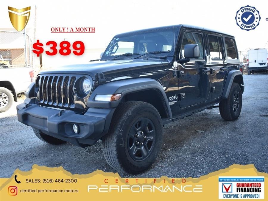 2021 Jeep Wrangler Unlimited Sport, available for sale in Valley Stream, New York | Certified Performance Motors. Valley Stream, New York