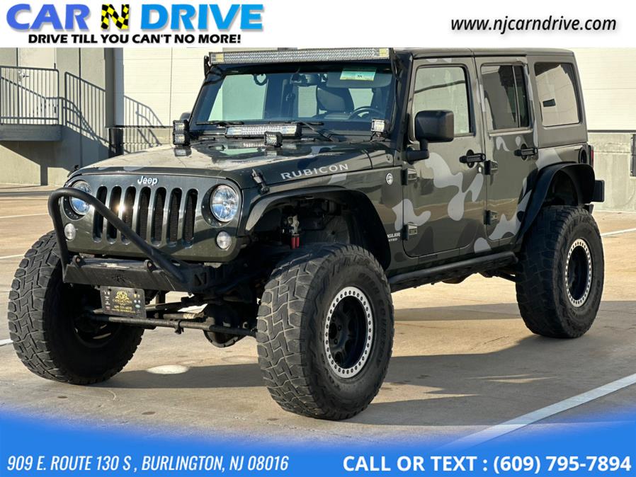 Used Jeep Wrangler Unlimited Rubicon 4WD 2015 | Car N Drive. Burlington, New Jersey