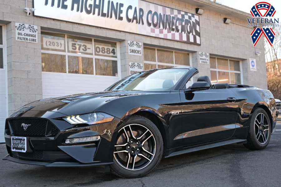 2021 Ford Mustang GT Premium Convertible, available for sale in Waterbury, Connecticut | Highline Car Connection. Waterbury, Connecticut