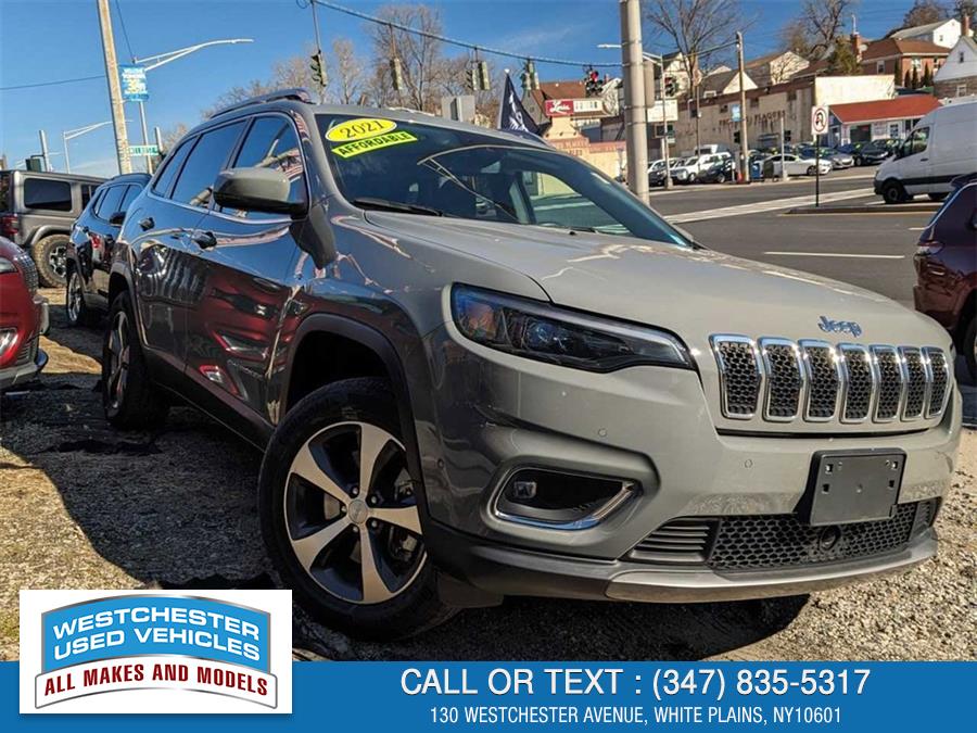 2021 Jeep Cherokee Limited, available for sale in White Plains, New York | Apex Westchester Used Vehicles. White Plains, New York