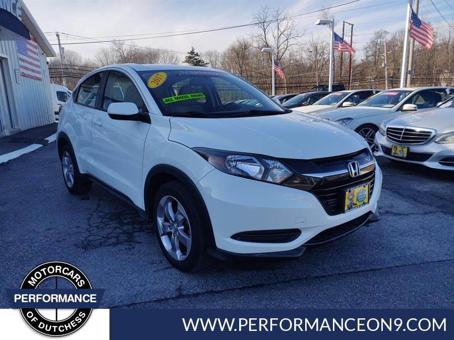 2017 Honda HR-V LX AWD CVT, available for sale in Wappingers Falls, New York | Performance Motor Cars. Wappingers Falls, New York